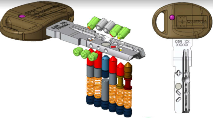 Цилиндр Motura Champion С39 повышенной секретности