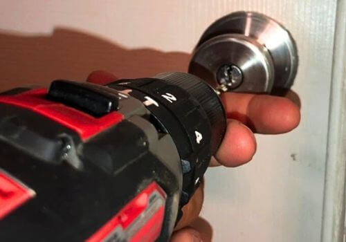 Метод взлома - Высверливание замка