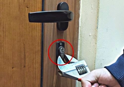 Метод взлома цилиндра замка на излом