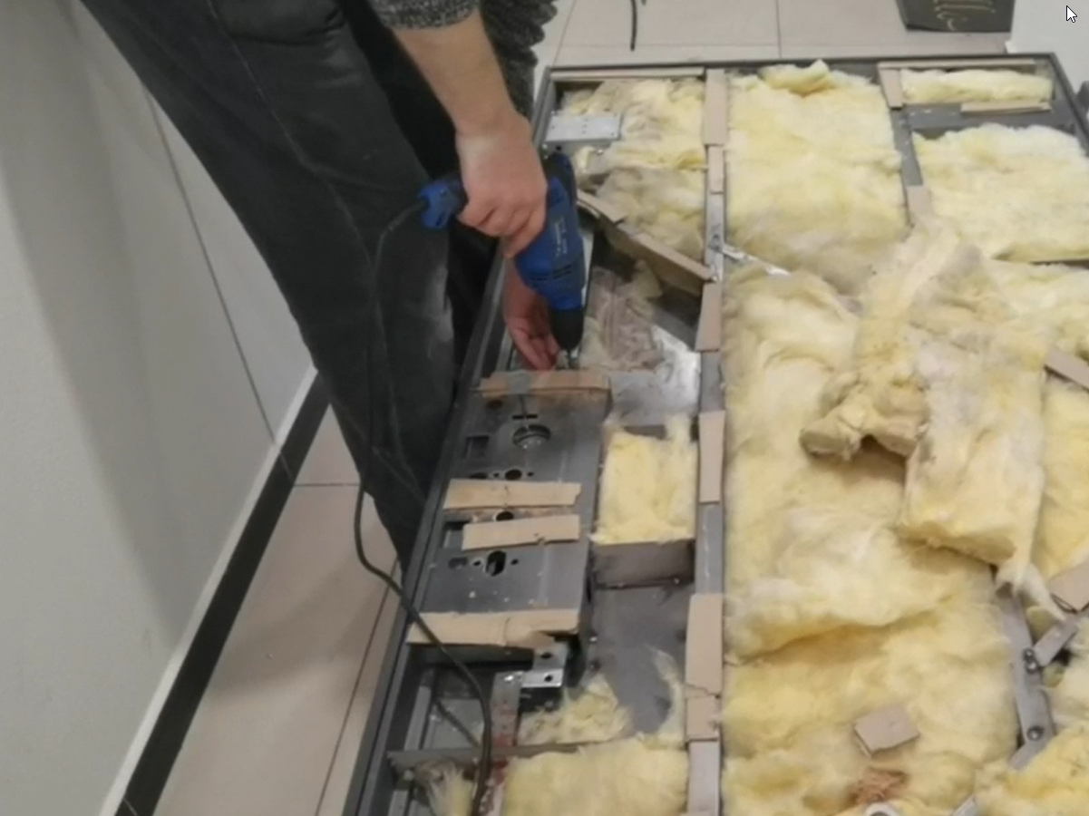 Процесс установки замка Гардиан 25.14 Т