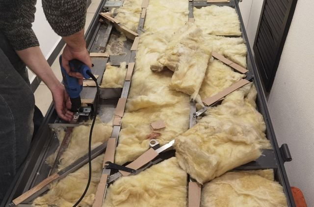 Установка врезного замка Гардиан 25.14 Т